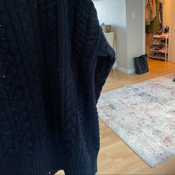 Navy Blue Cardigan - Picture 5 of 5